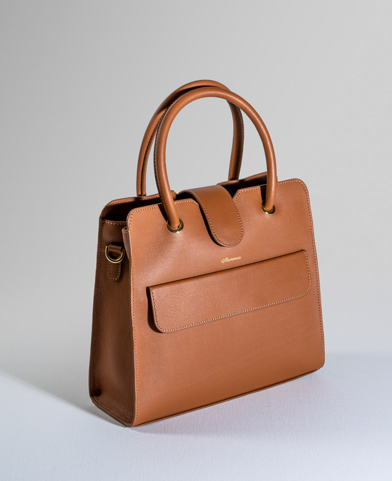 Le-desire-camel2 Sac à main en cuir camel - Le désiré